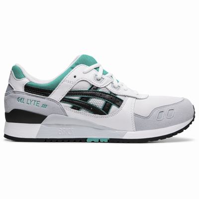 Asics Gel-Lyte III - Miesten Tennarit - Valkoinen/Mustat